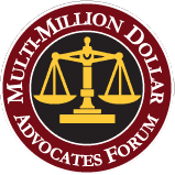 Multi-Million Dollar Advocates Forum badge